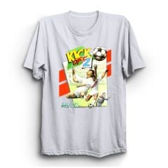 Kick Off Oyun Baskılı Tshirt