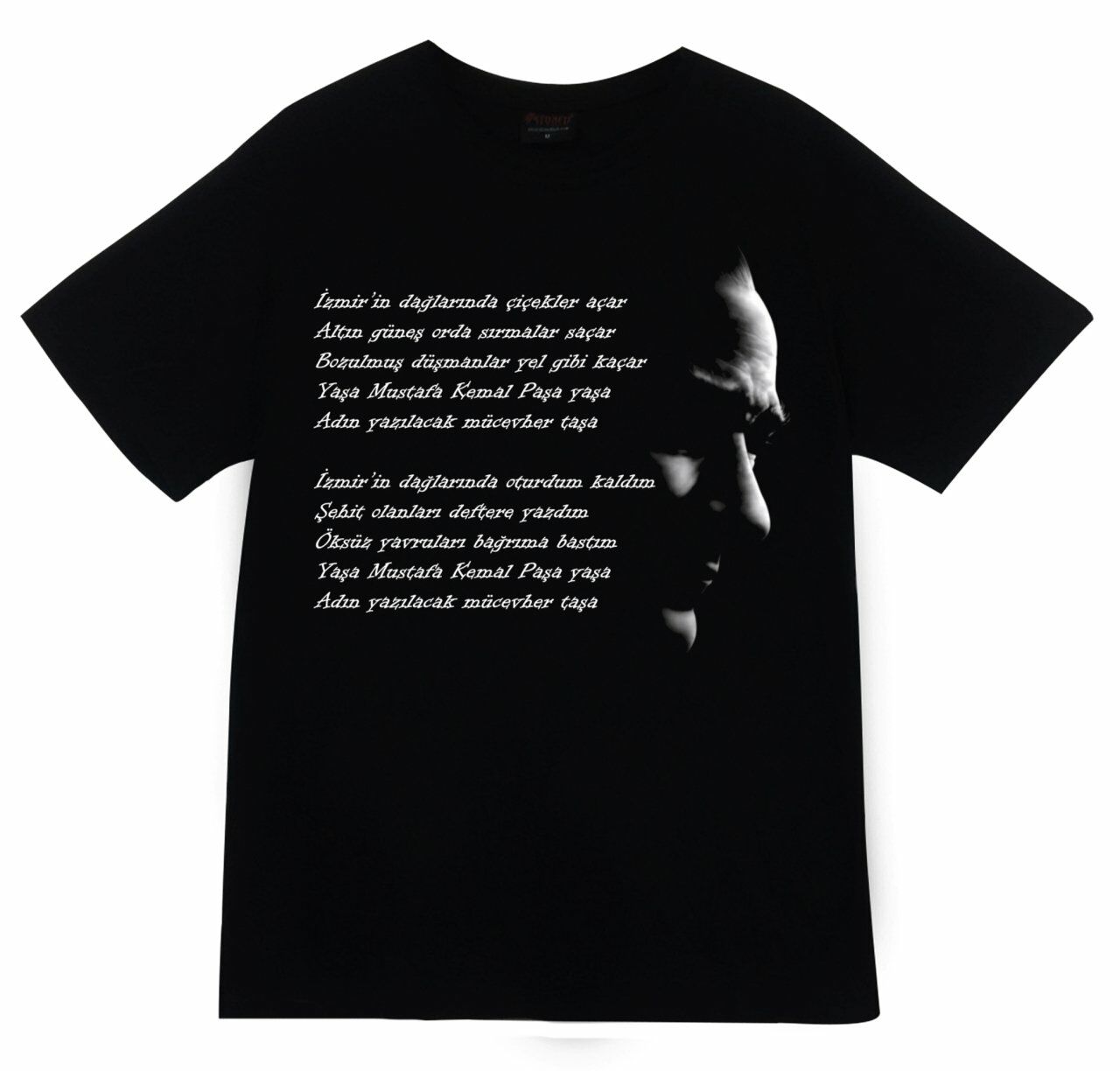 Gazi Mustafa Kemal Atatürk Baskılı T-shirt