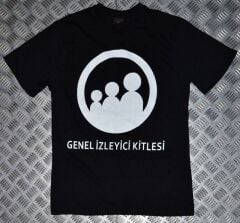 GENEL İZLEYİCİ Baskılı T-shirt