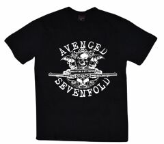 Avenged Sevenfold Baskılı T-shirt