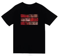İyi Kötü Çirkin Baskılı T-shirt