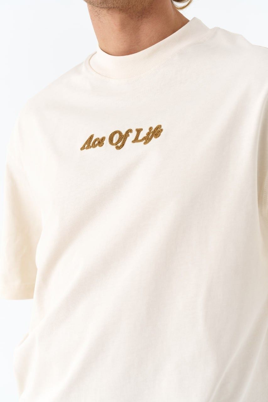 Ace Of Life, To Get What You Want Baskılı Unisex %100 Pamuk T-shirt