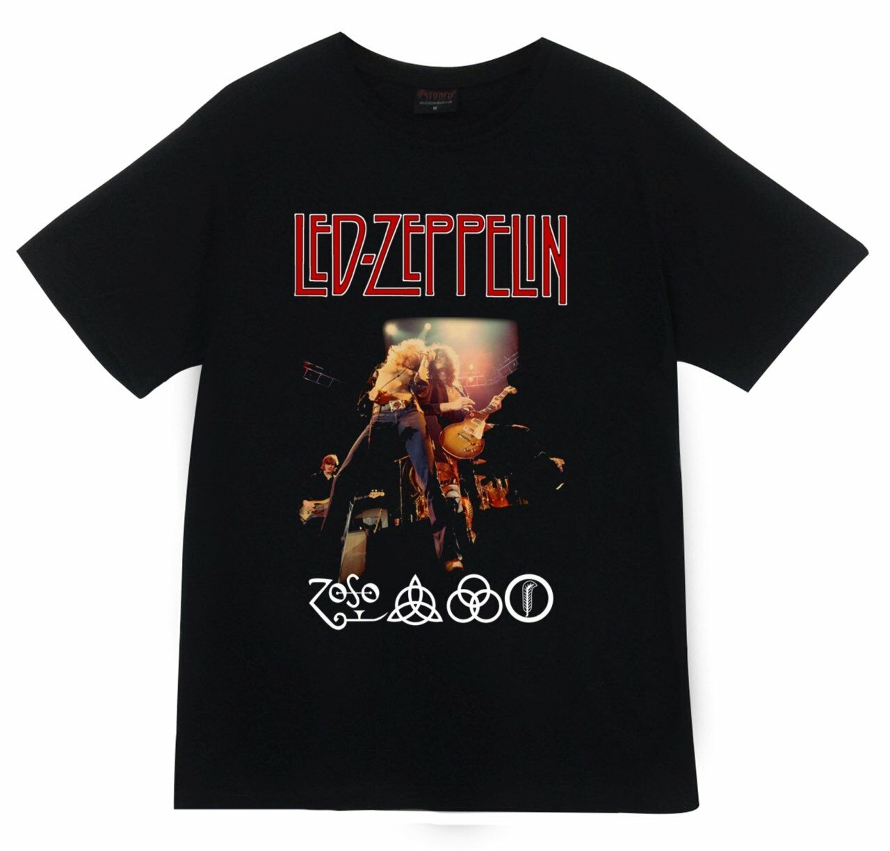 Led Zeppelin Baskılı T-shirt