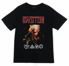 Led Zeppelin Baskılı T-shirt