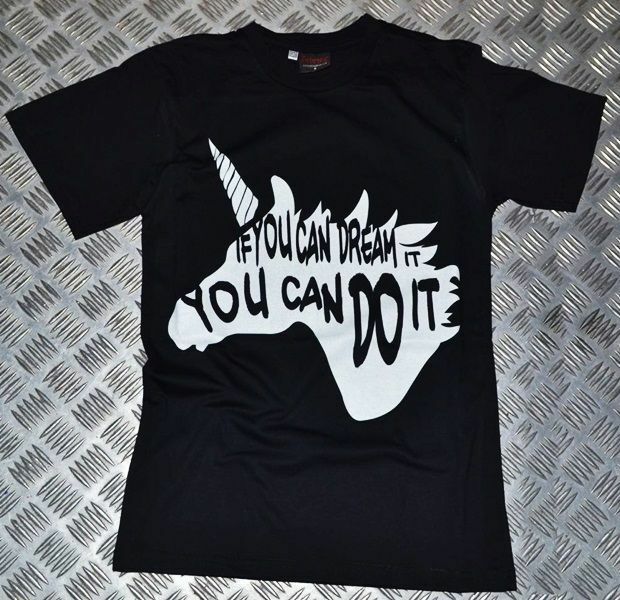 UNICORN Baskılı T-shirt