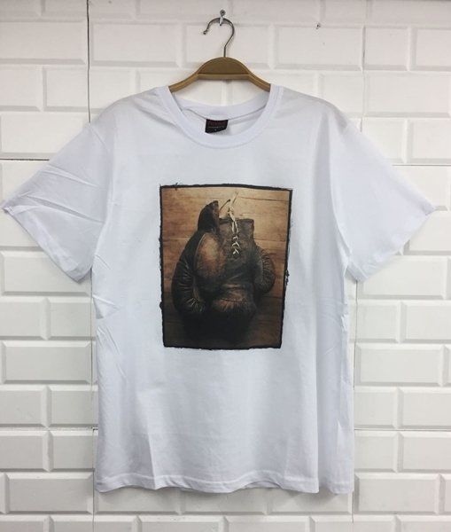 BOKS ELDİVENİ Baskılı T-shirt