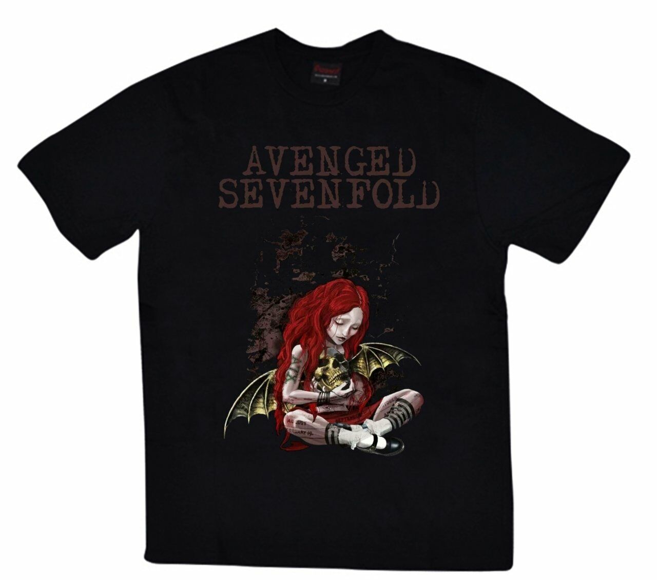 Avenged Sevenfold Baskılı T-shirt