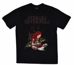 Avenged Sevenfold Baskılı T-shirt