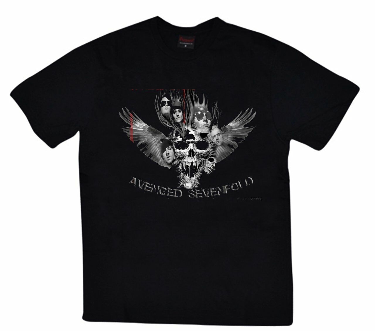 Avenged Sevenfold Baskılı T-shirt