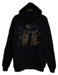 NF Baskılı Kapüşonlu Sweatshirt