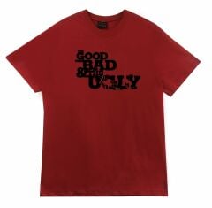 İyi Kötü Çirkin Baskılı T-shirt