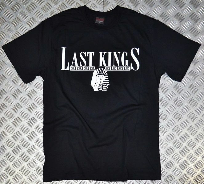 LAST KING Baskılı T-shirt