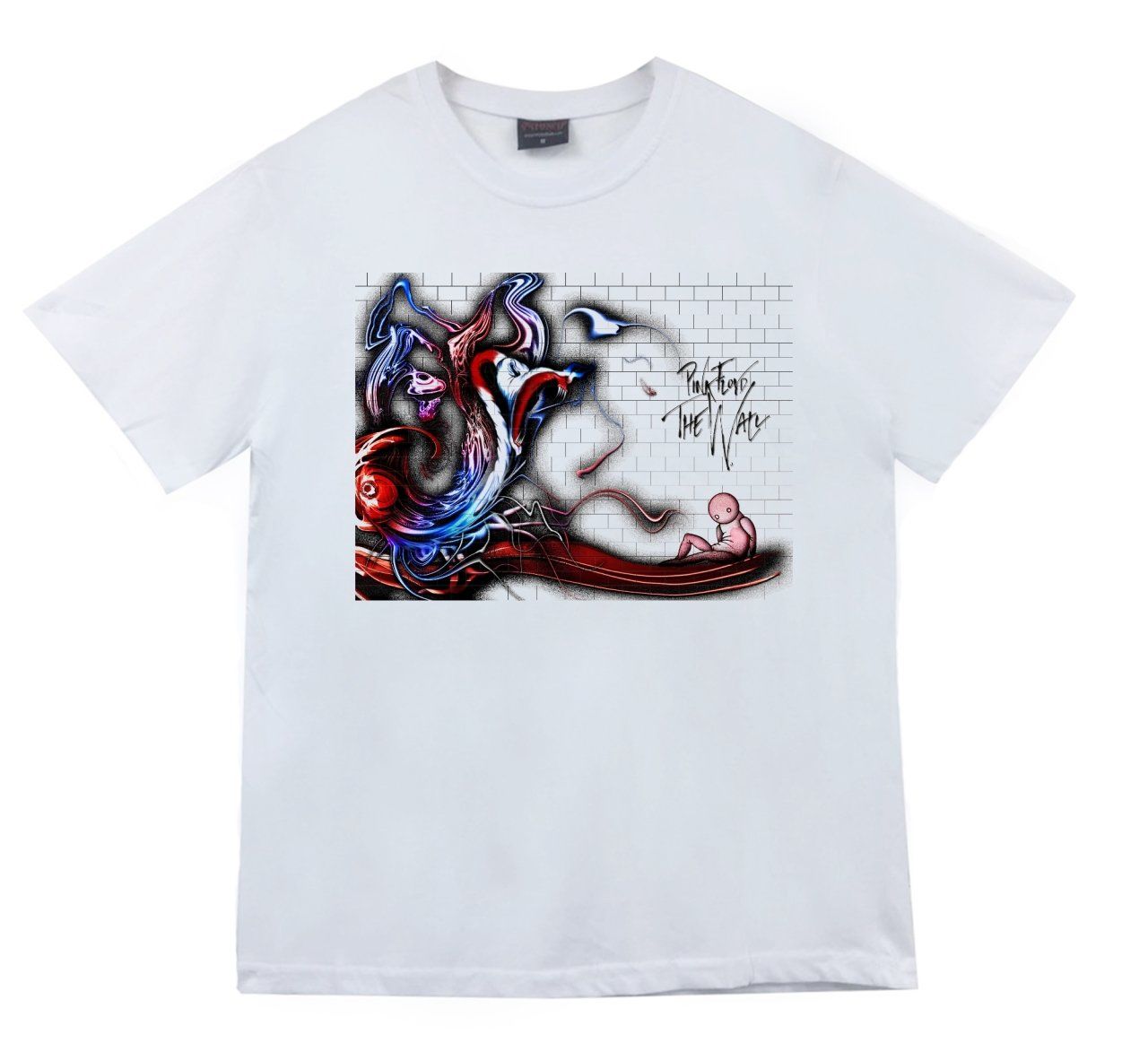 Pink Floyd Baskılı T-shirt