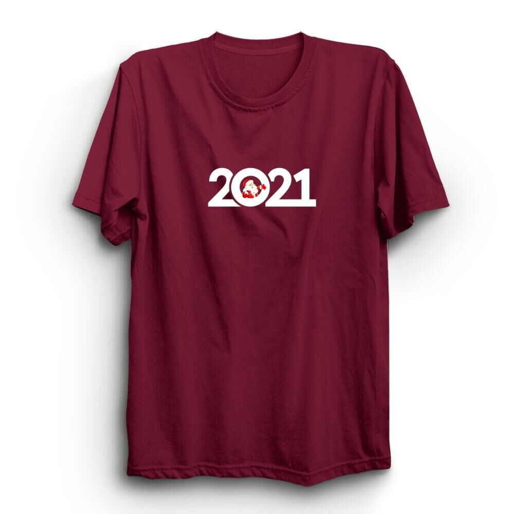 2021 Yeni Yıl Baskılı Tshirt