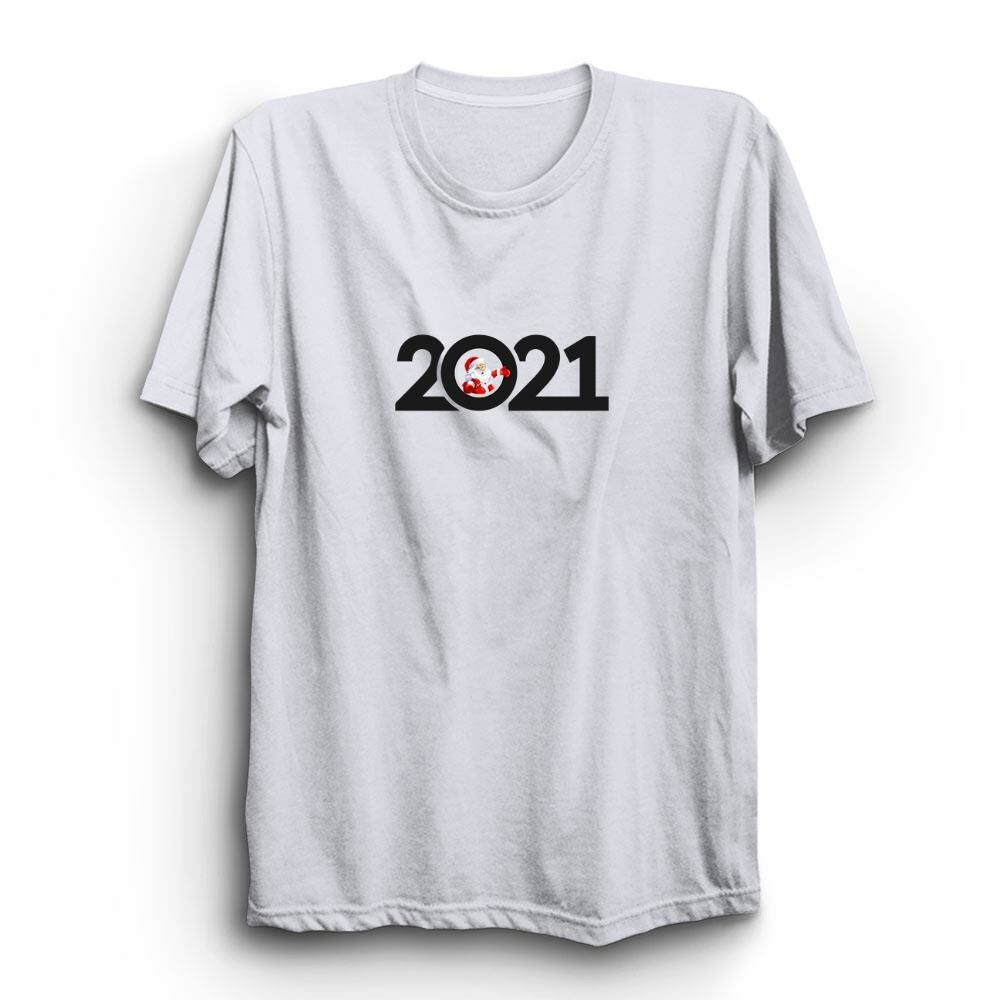 2021 Yeni Yıl Baskılı Tshirt