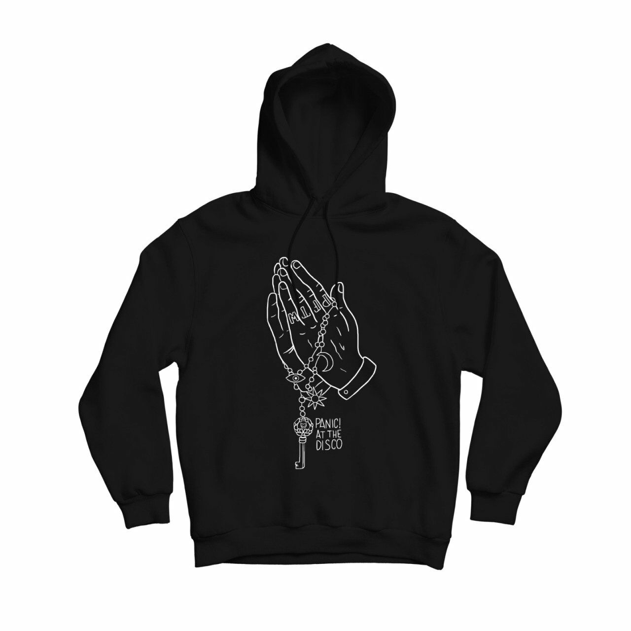 Panic at the Disco Baskılı Kapşonlu Sweatshirt
