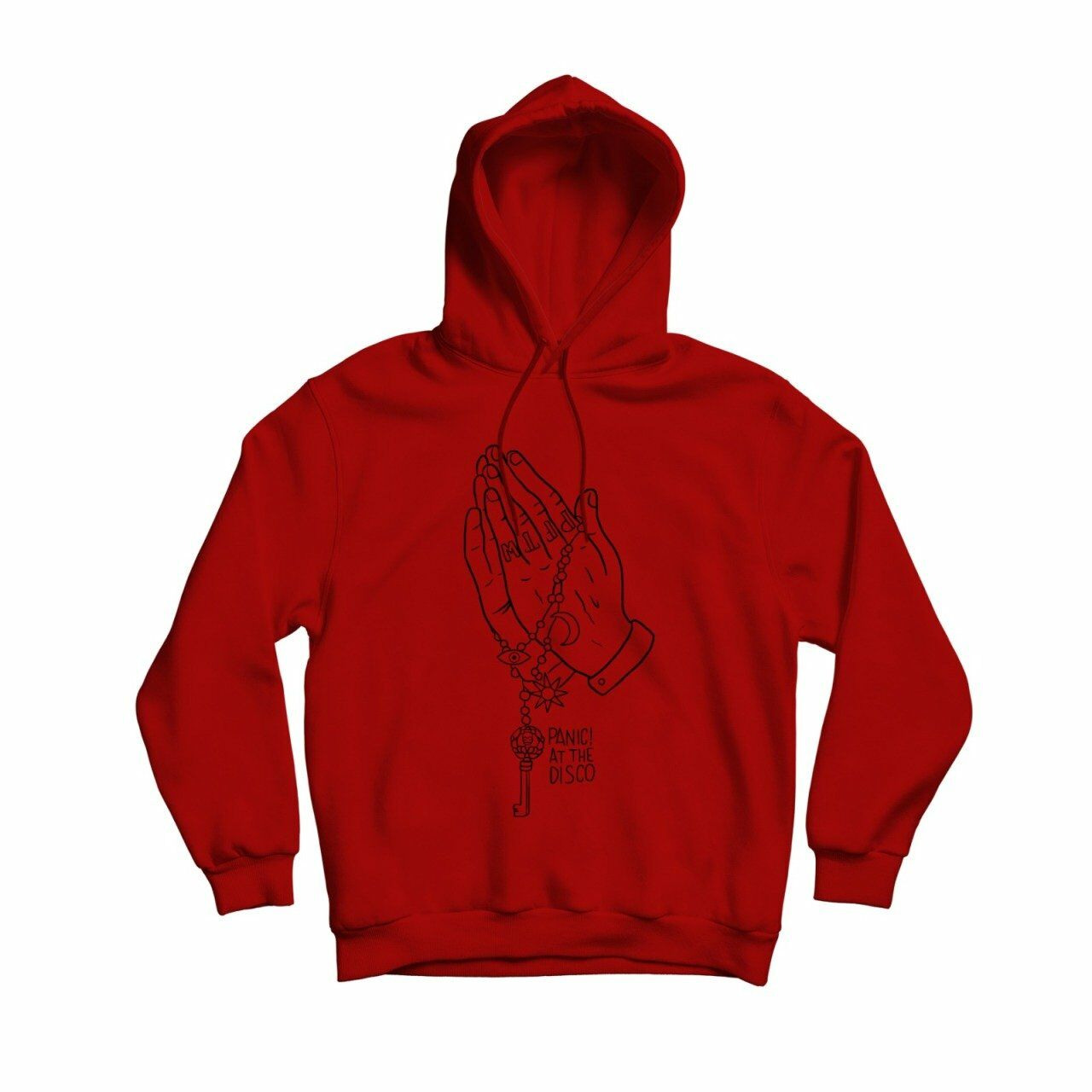 Panic at the Disco Baskılı Kapşonlu Sweatshirt