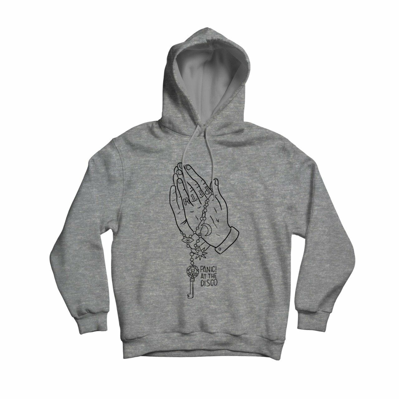 Panic at the Disco Baskılı Kapşonlu Sweatshirt