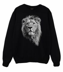 Aslan Baskılı Sweatshirt
