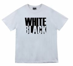 Off White Black Baskılı T-shirt