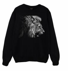 Aslan Baskılı Sweatshirt
