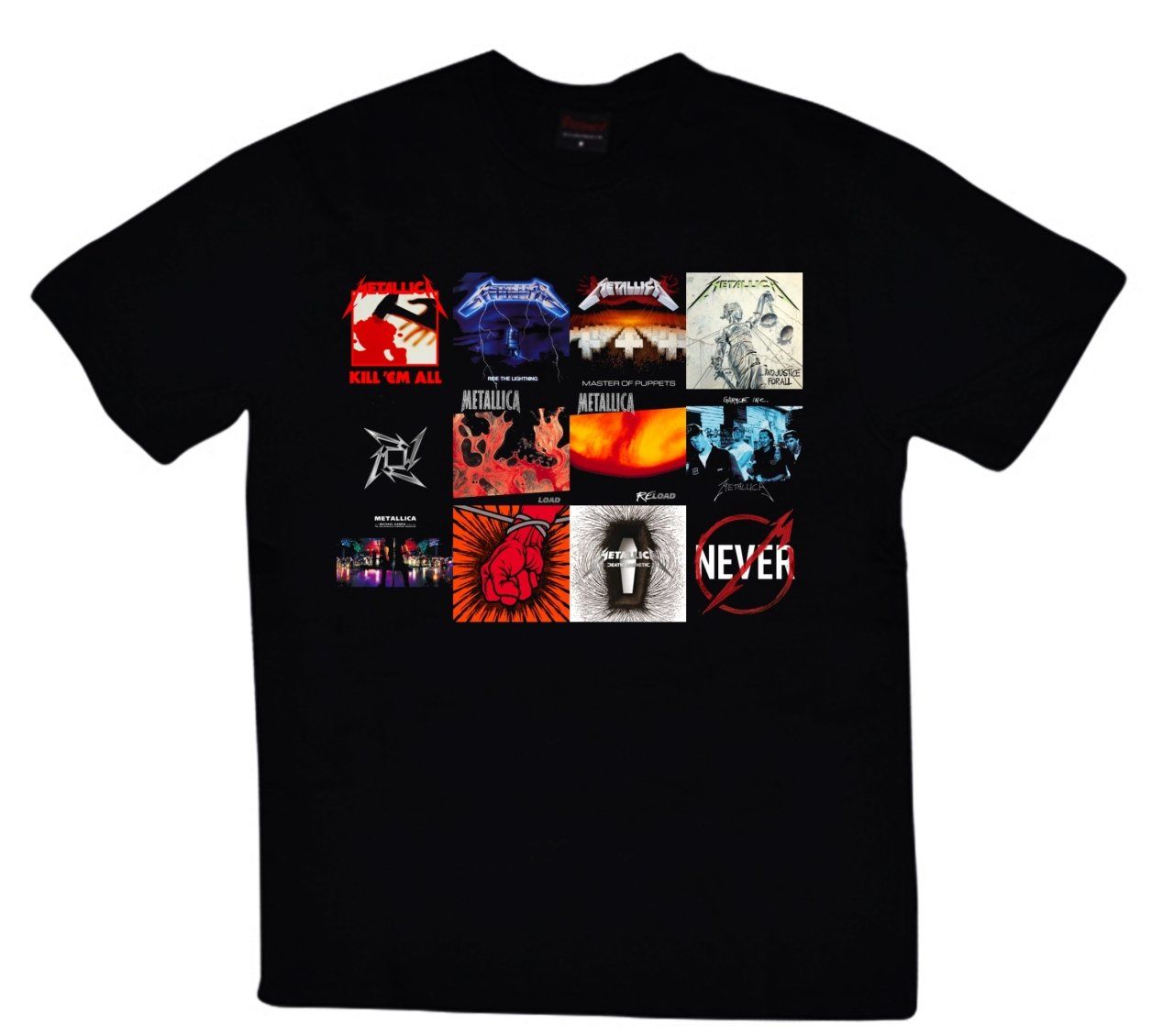 Metallica Baskılı T-shirt