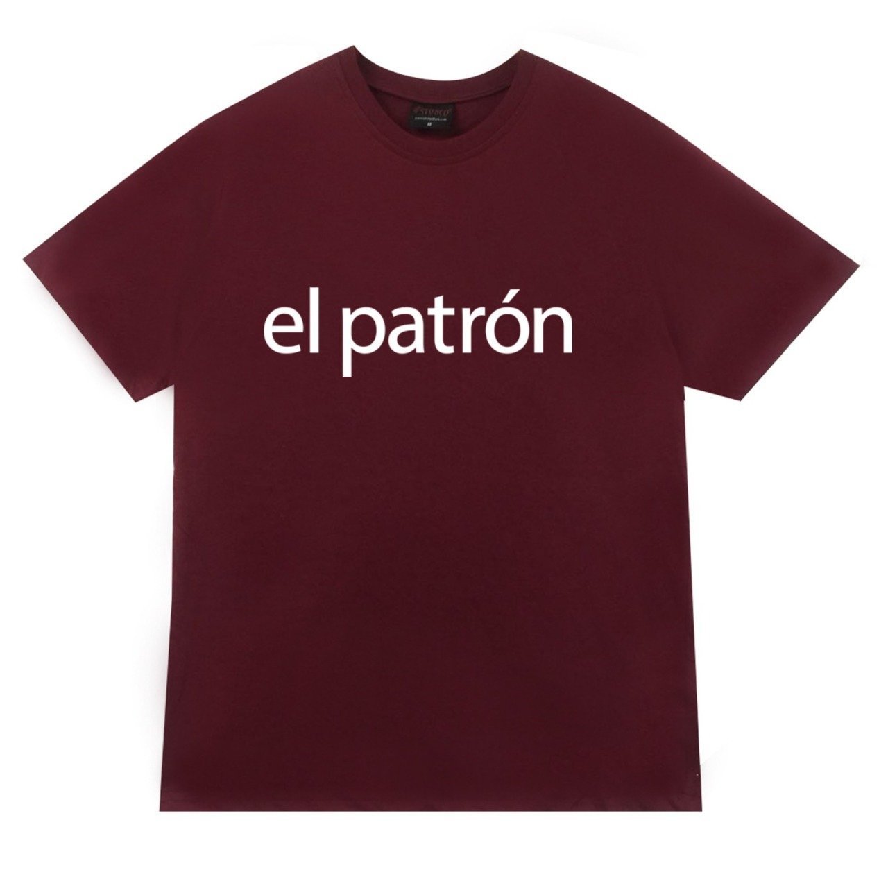 EL PATRON PABLO ESCOBAR Bask l T shirt BORDO S