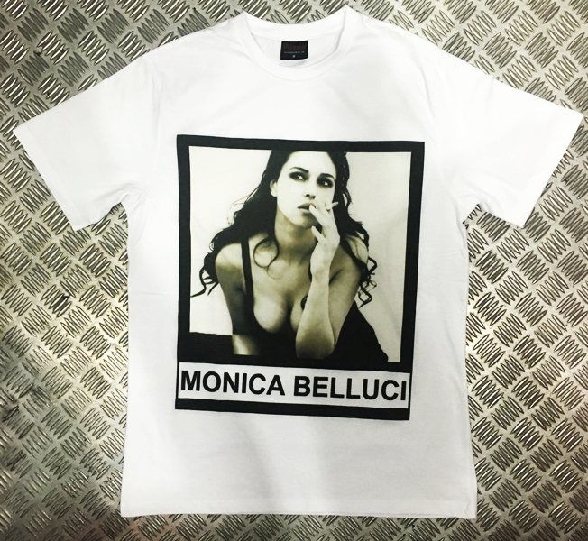 MONICA BELLUCI Baskılı T-shirt