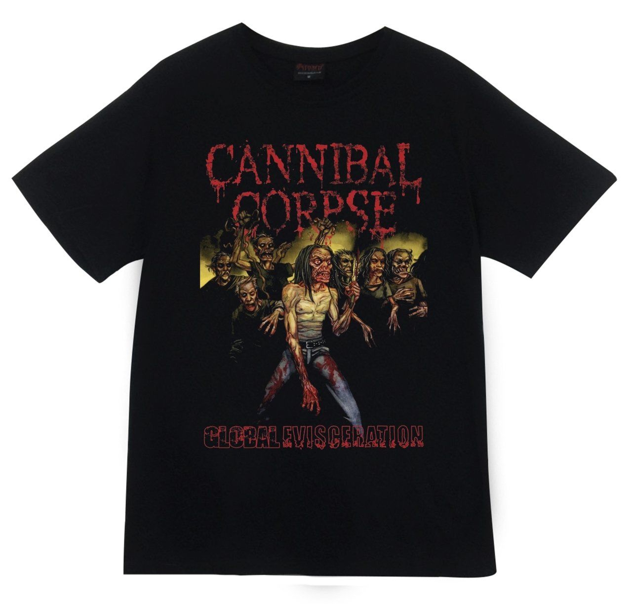 Cannibal Corpse Baskılı T-shirt
