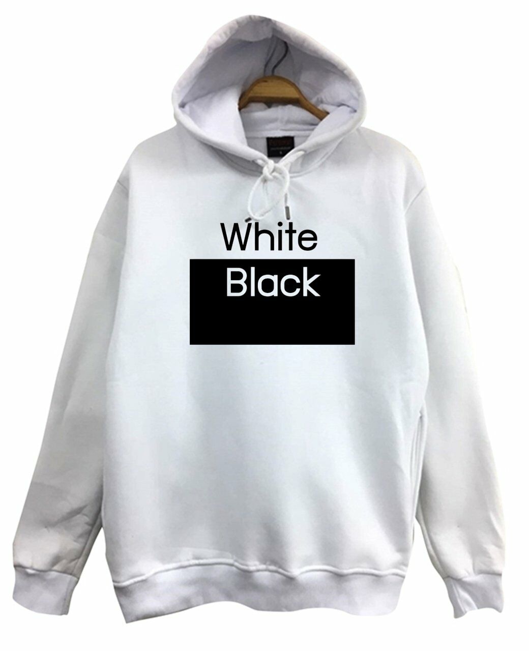 Off White Black Baskılı Sweatshirt