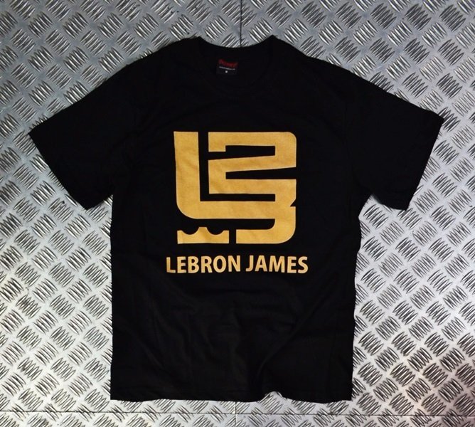 LEBRON JAMES CLEVELAND CAVALIERS Bask l T shirt S YAH 3XL