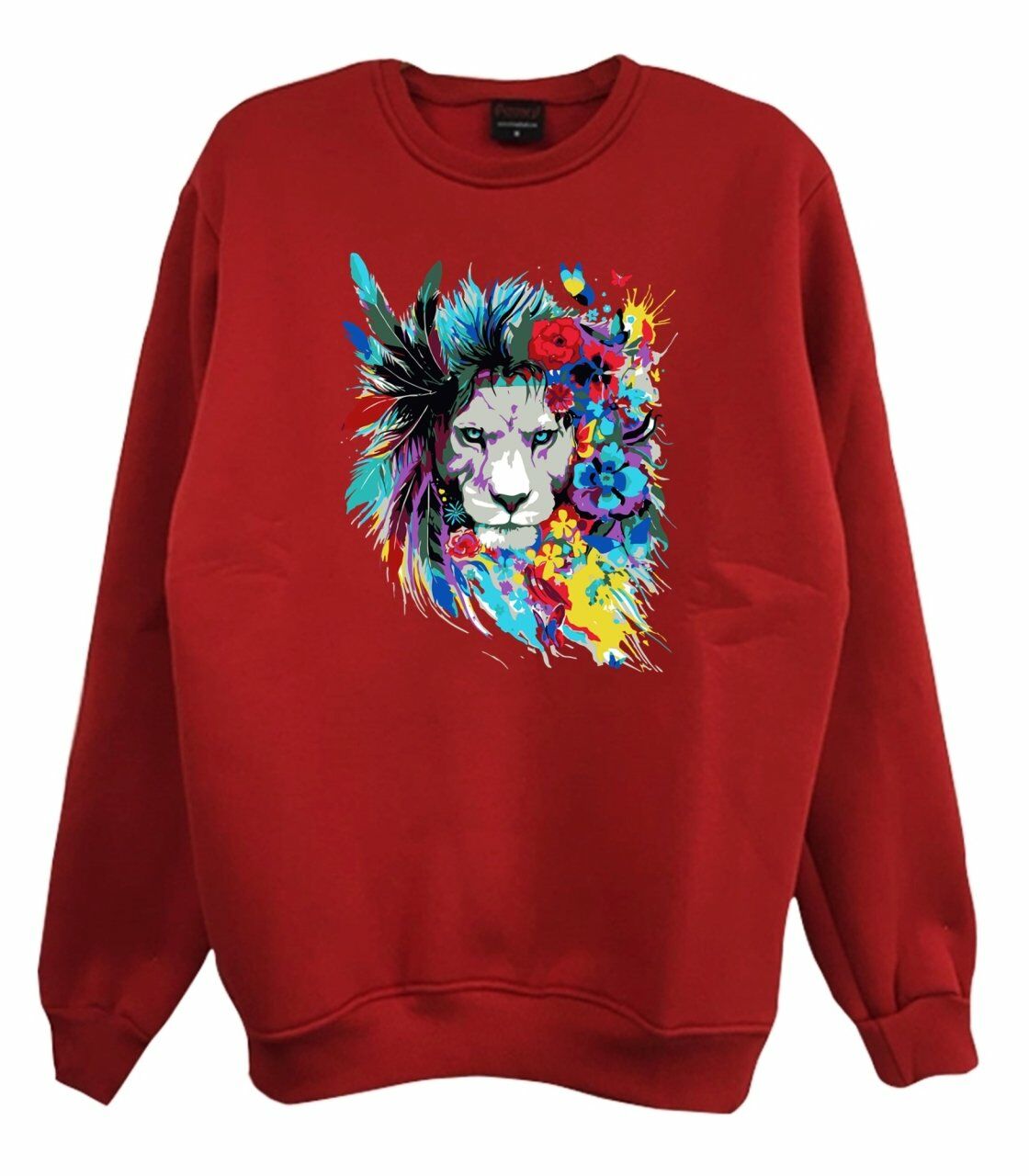Aslan Baskılı Sweatshirt