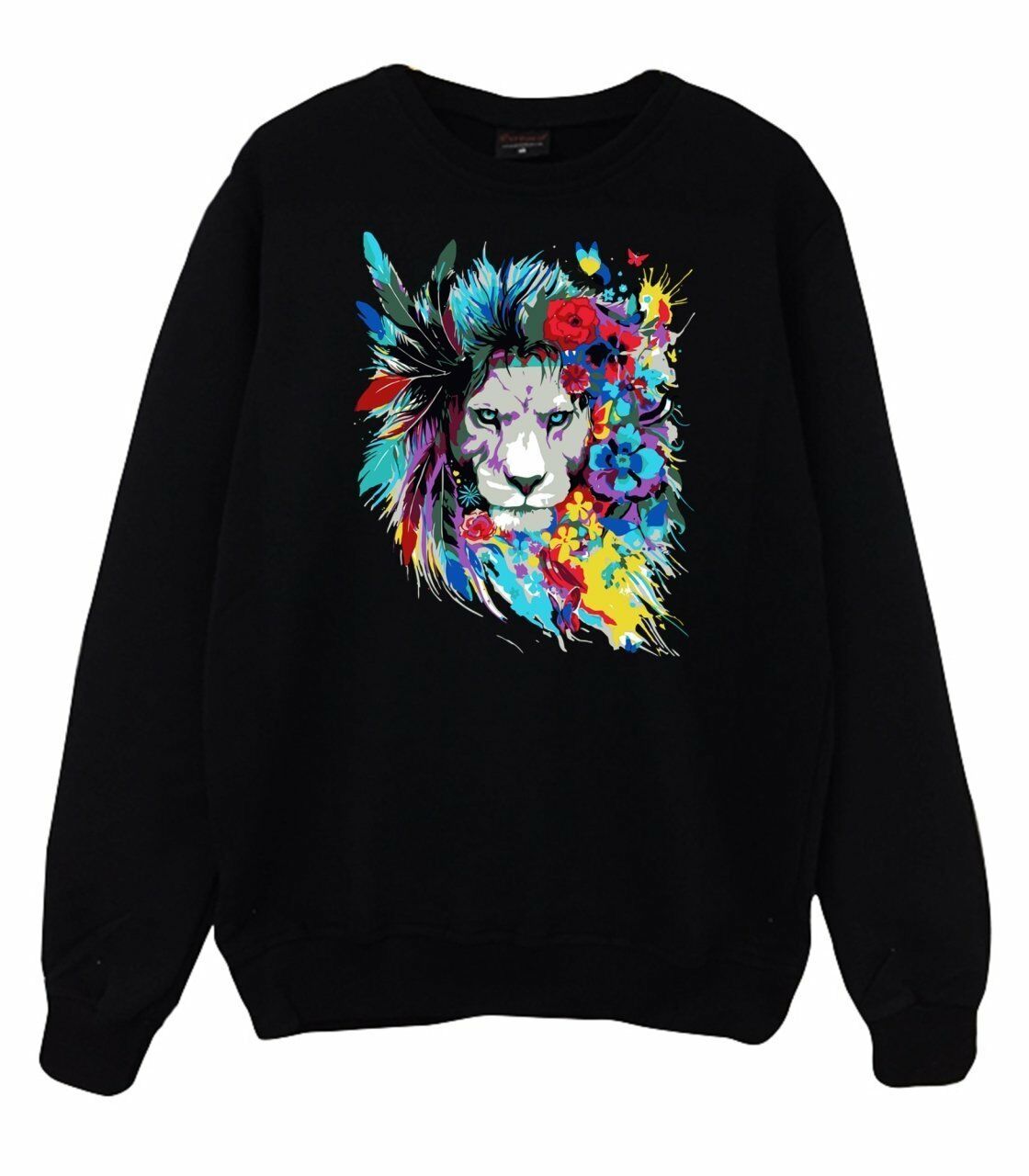 Aslan Baskılı Sweatshirt