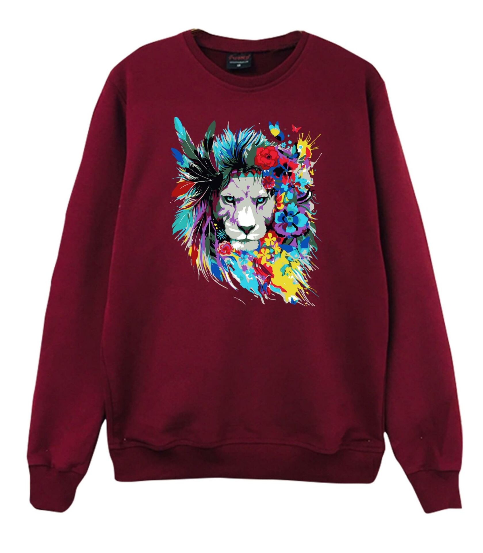 Aslan Baskılı Sweatshirt