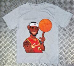 LEBRON JAMES Baskılı T-shirt