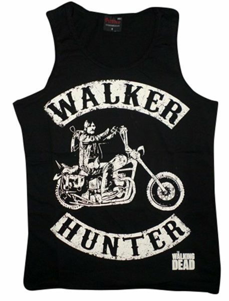 The Walking Dead Baskılı Sıfır Kol T-Shirt