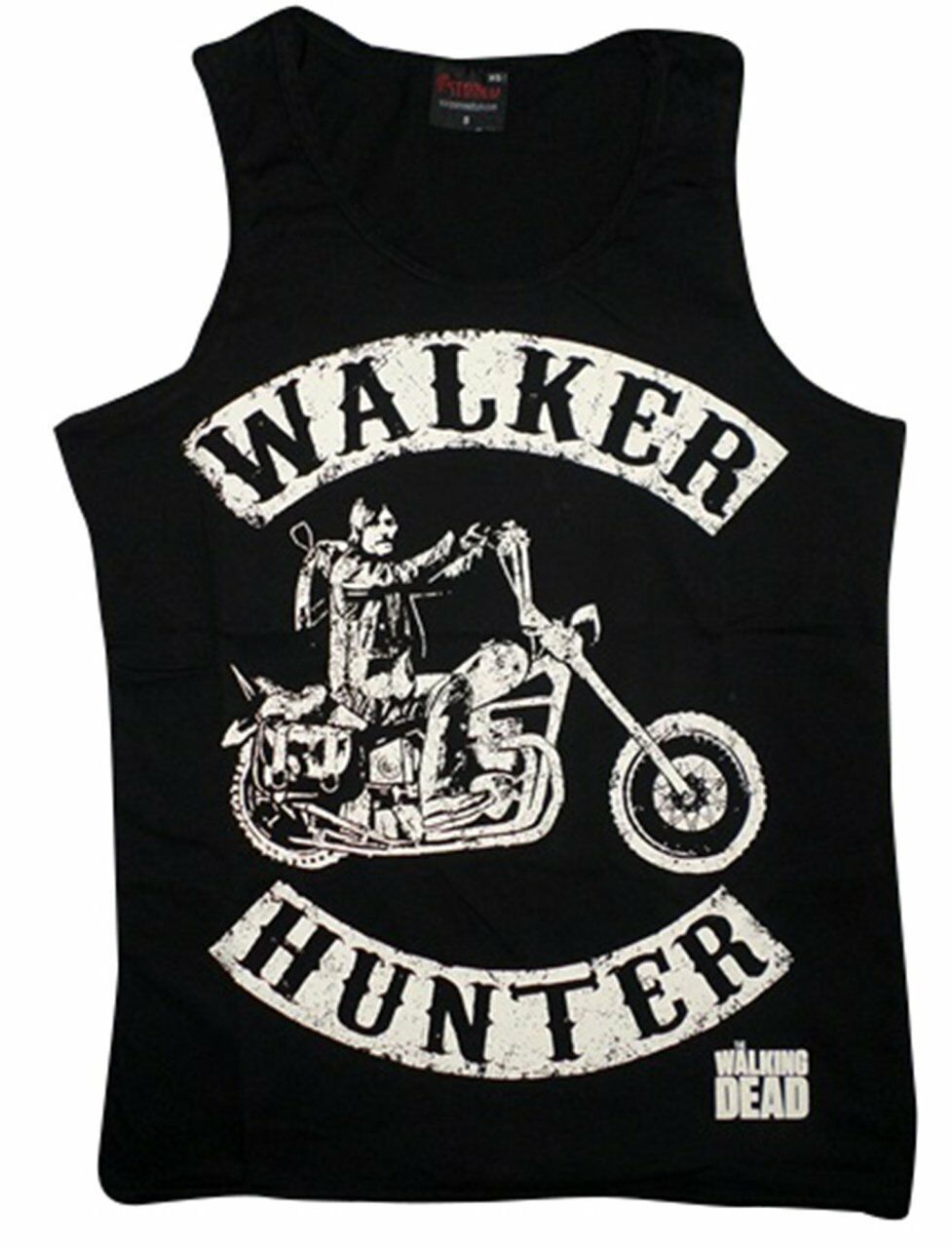 The Walking Dead Baskılı Sıfır Kol T-Shirt