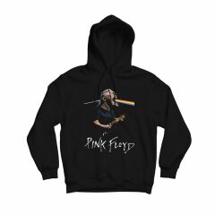Pink Floyd Baskılı Kapşonlu Sweatshirt