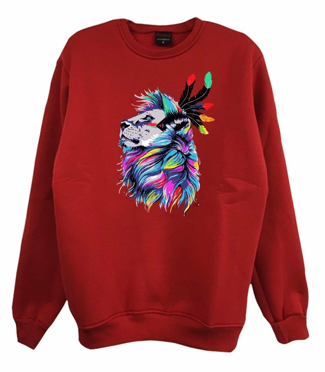 Aslan Baskılı Sweatshirt