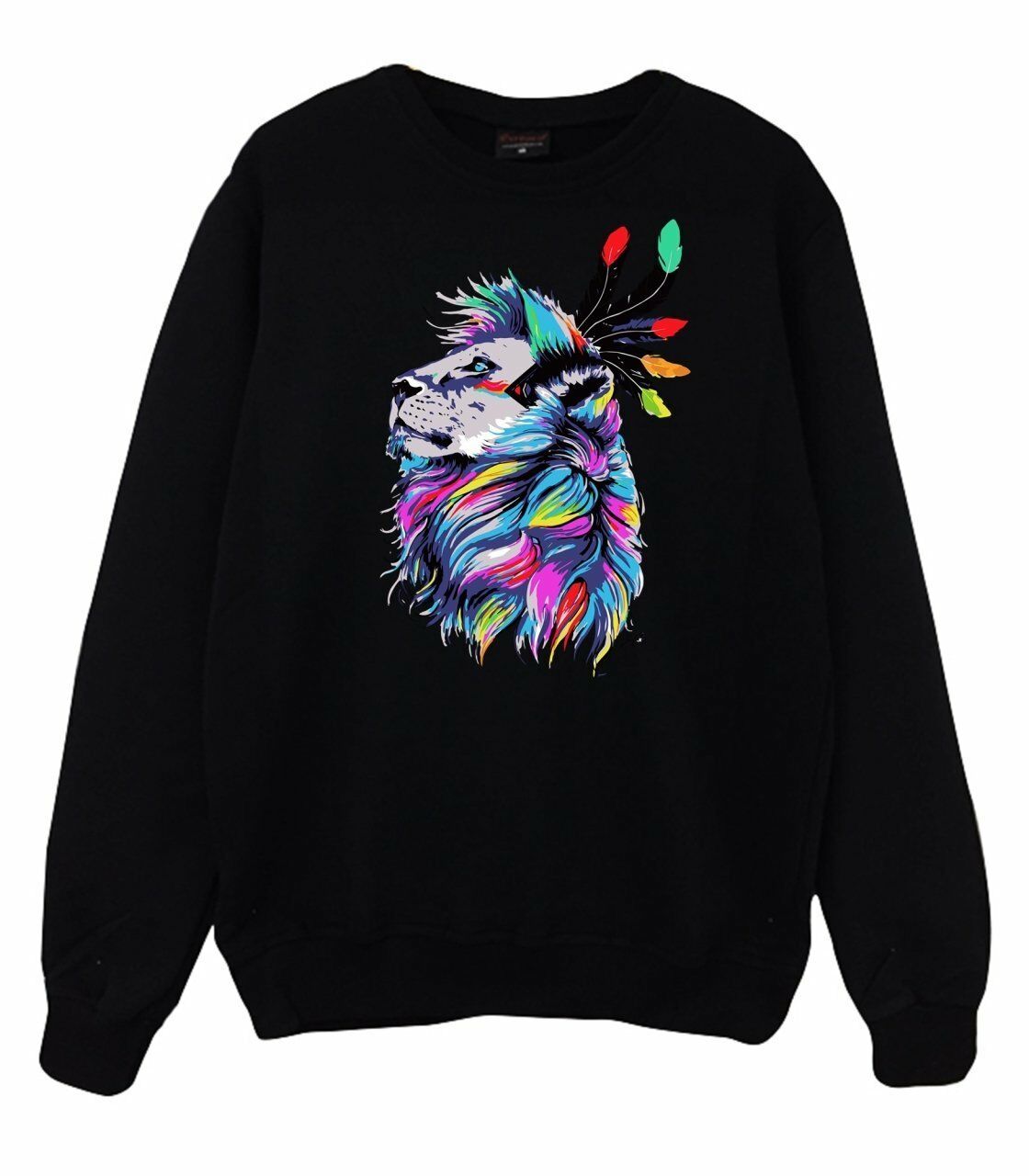 Aslan Baskılı Sweatshirt