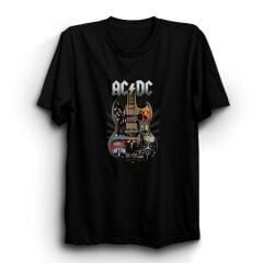 ACDC Baskılı Tshirt