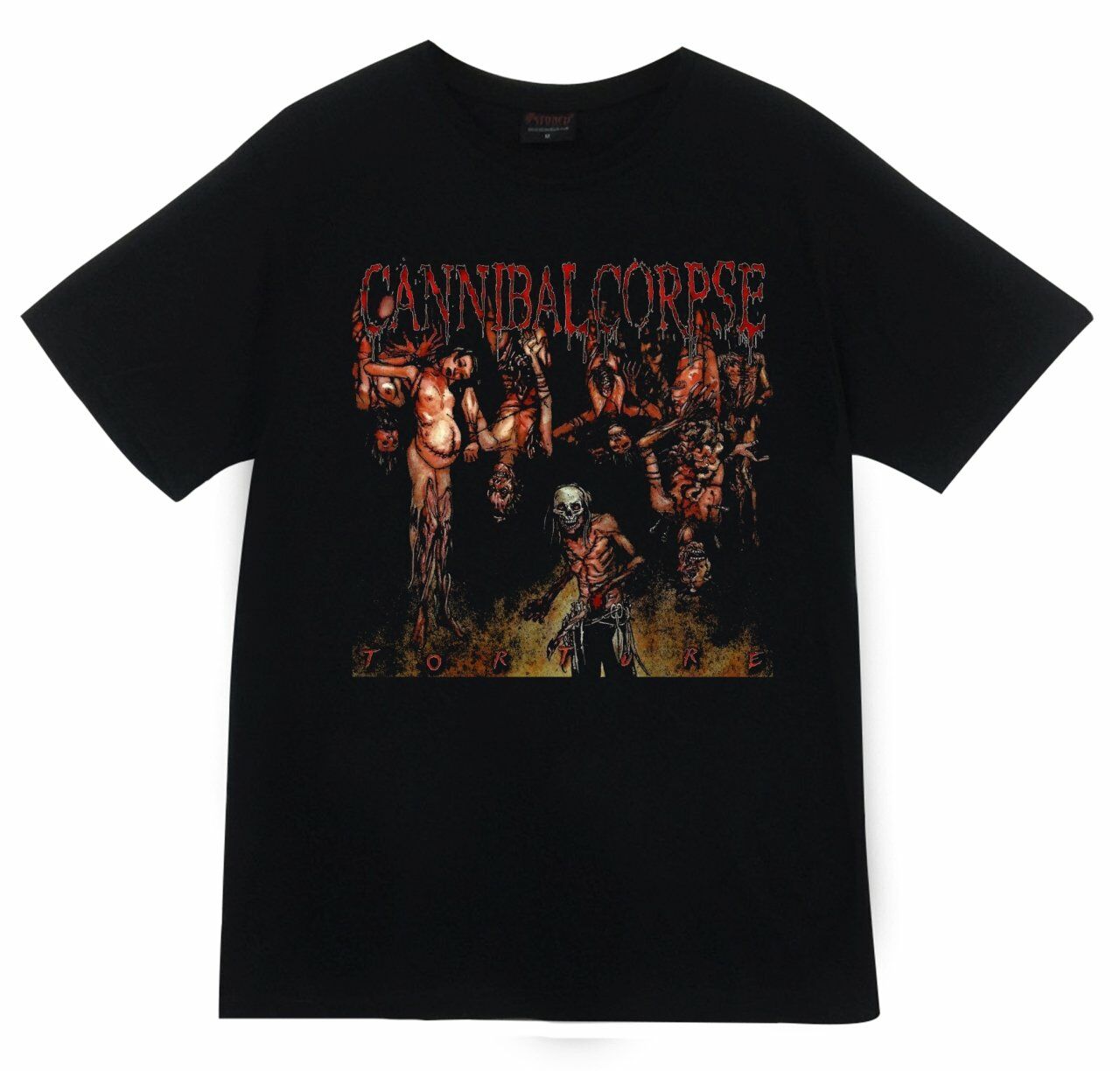 Cannibal Corpse Baskılı T-shirt