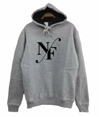 NF Baskılı Kapüşonlu Sweatshirt