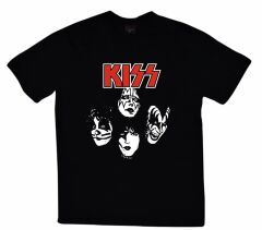 Kiss Baskılı T-shirt