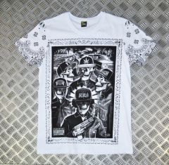 KURU KAFA PARENTAL ADVİSORY Baskılı T-shirt