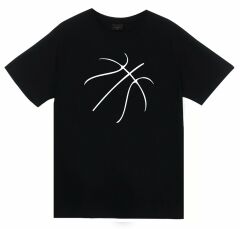 Basketbol Topu Baskılı T-shirt