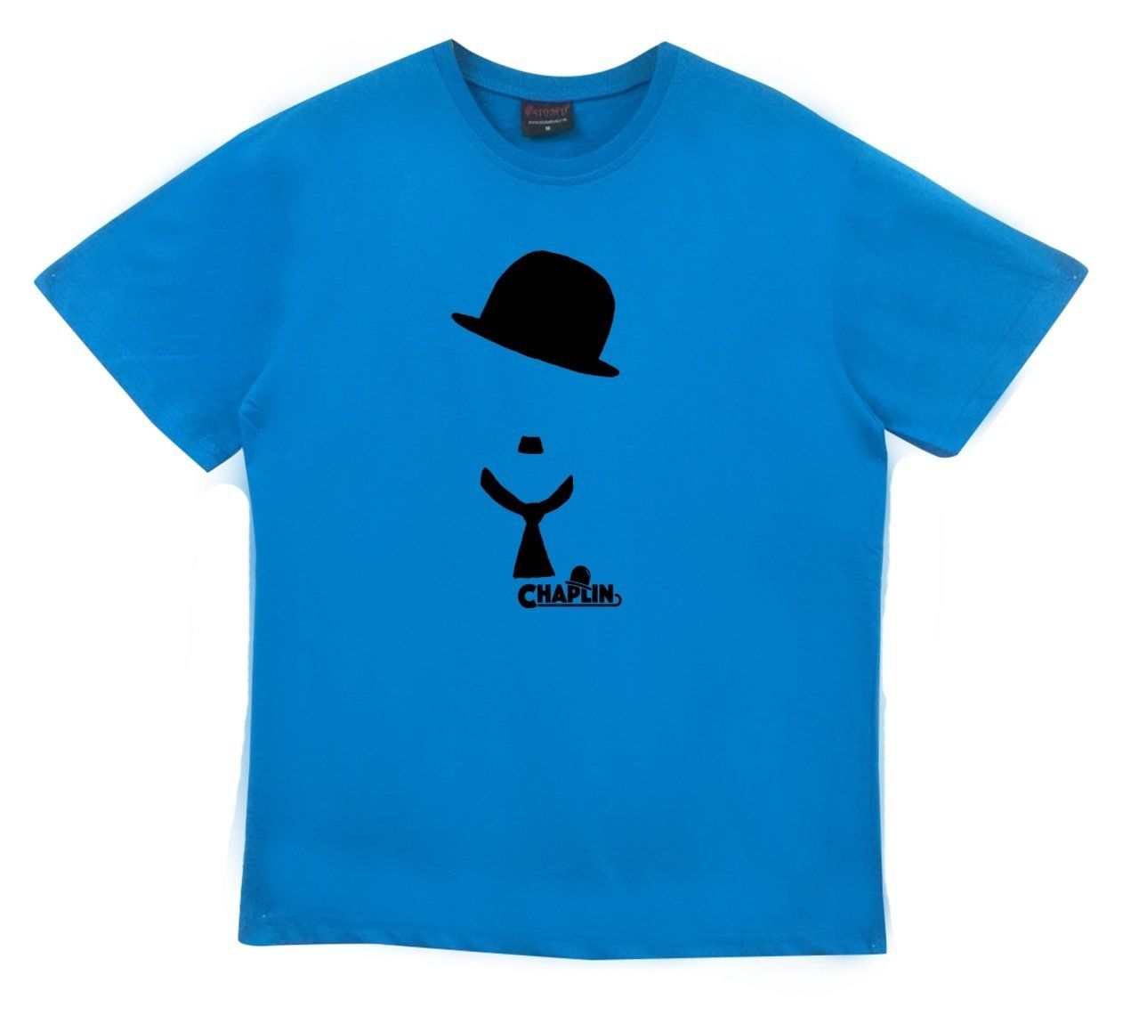 Charlie Chaplin Baskılı T-shirt
