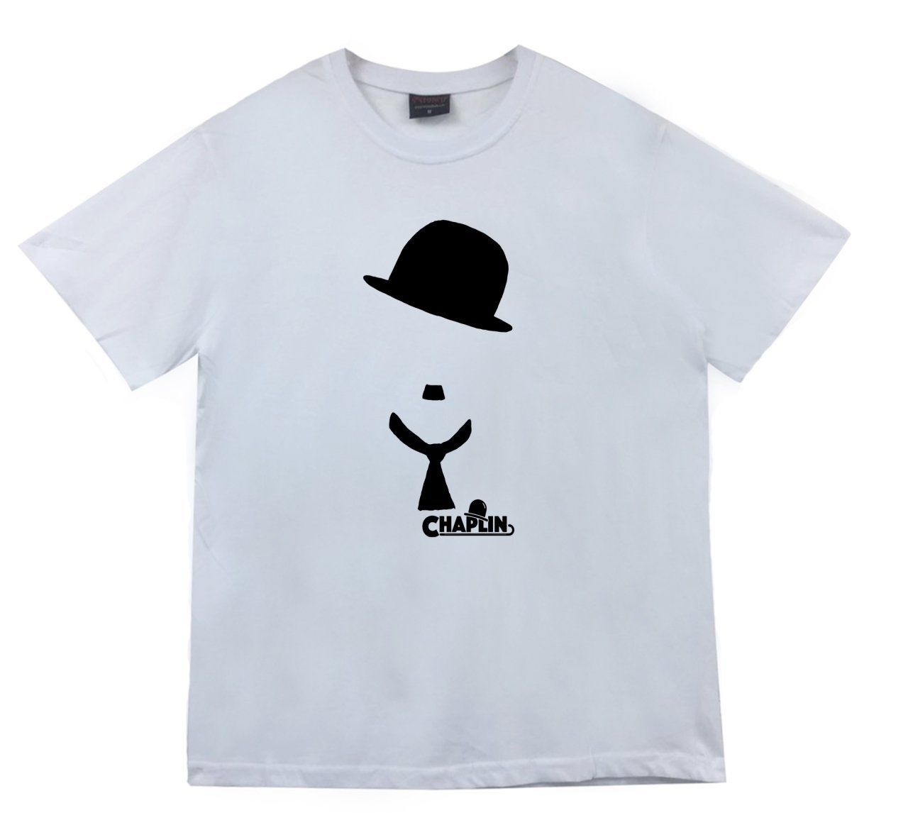 Charlie Chaplin Baskılı T-shirt