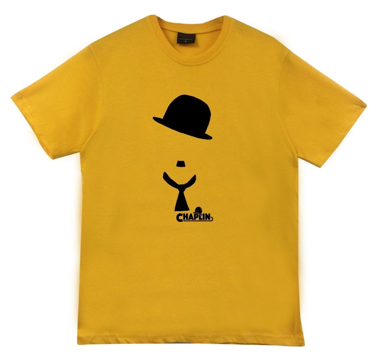 Charlie Chaplin Baskılı T-shirt
