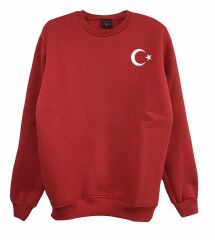 AY YILDIZ Baskılı Sweatshirt